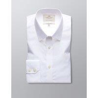 Hawes & Curtis Slim Fit Easy Iron Pure Cotton Shirt White