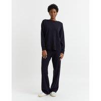 Wool Rich with Cashmere Relaxed Jumper