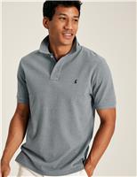 Joules Pure Cotton Polo Shirt Grey