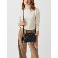 Dukes Place Leather Quilted Cross Body Bag