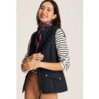 Joules Quilted Gilet Navy