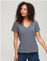 Cotton Rich Embroidered T-Shirt