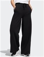 Adidas ALL SZN Cotton Rich Wide Leg Joggers Black