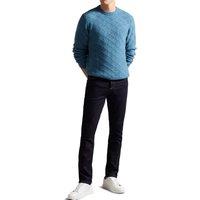 Ted Baker Slim Fit 5 Pocket Stretch Jeans Indigo