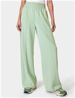 Sweaty Betty Sand Wash Cloudweight High Waisted Joggers Light Green