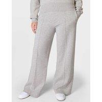 Timeless Cotton Blend Wide Leg Joggers