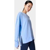 After Class Cotton Blend Longline Sweatshirt