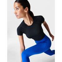 Athlete Seamless Fitted Crop T-Shirt