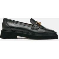 Leather Bar Chunky Loafers