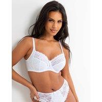 Pour Moi Rebel Wired Side Support Bra DD-J White