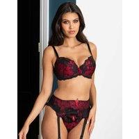 Pour Moi Amour Underwired Padded Balcony Bra B-F Black Mix