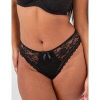 Pour Moi Rebel High Leg Knickers Black