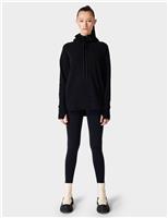 Escape Cotton Blend Fleece Relaxed Hoodie