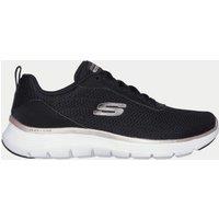 Skechers Flex Appeal 5.0 Lace Up Trainers Black Mix