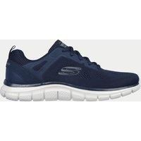 Skechers Track Broader Lace Up Trainers Navy