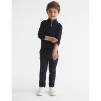 Pure Merino Wool Knitted Half Zip Jumper (3-14 Yrs)