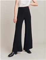 Side Zip Wide Leg Trousers