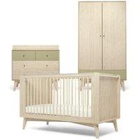 Coxley 3 Piece Cotbed Range with Dresser and Wardrobe