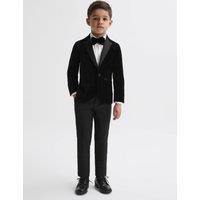 Slim Wool Blend Suit Trousers (3-14 Yrs)
