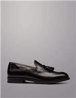 Leather Slip-On Loafers