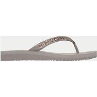 Skechers Cali Flip Flops Taupe