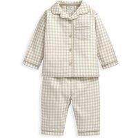 Sand Check Woven Pyjamas (6 Mths-3 Yrs)