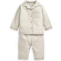 Sand Check Woven Pyjamas (6 Mths-3 Yrs)