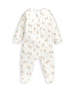 Mamas & Papas Gingerbread Christmas Zip All in One (7lbs- 12 Mths) Cream