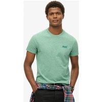 Superdry & Co Relaxed Fit Cotton Textured T-Shirt Green