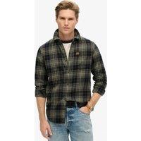 Cotton Check Flannel Shirt