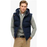 Hooded Quilted Padded Gilet