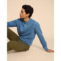 Pure Cotton Crew Neck Sweatshirt