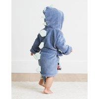 Personalised Dinosaur Fleece Dressing Gown (0 Mths-7 Yrs)