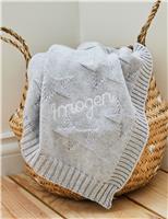Personalised Star Jaquard Throw