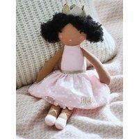 Personalised Ballerina Doll With Curly Hair