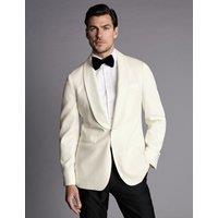 Slim Fit Pure Wool Tuxedo Jacket