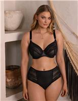 Devote Lace Wired Side Support Plunge Bra