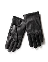 Charles Tyrwhitt Leather Touchscreen Gloves Black