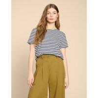 Pure Cotton Striped T-Shirt