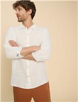 White Stuff Pure Linen Shirt White