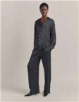 Polka Dot Wide Leg Trousers