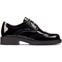 Leather Patent Lace Up Brogues