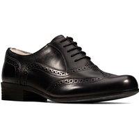 Wide Fit Leather Flat Brogues