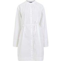 French Connection Knee Length Shirt Dress White