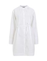 French Connection Knee Length Shirt Dress White