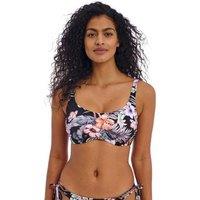 Kamala Bay Floral Wired Plunge Bikini Top