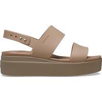 Crocs Brooklyn Wedge Sandals Brown