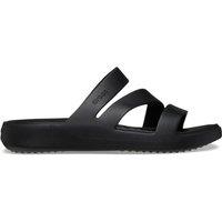 Crocs Getaway Strappy Flat Sandals Black