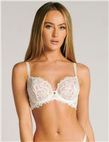 Heidi Lace Wired Balcony Bra (B-F)