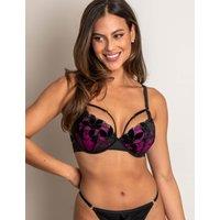 Icon Padded Underwired Plunge Bra (C-F)